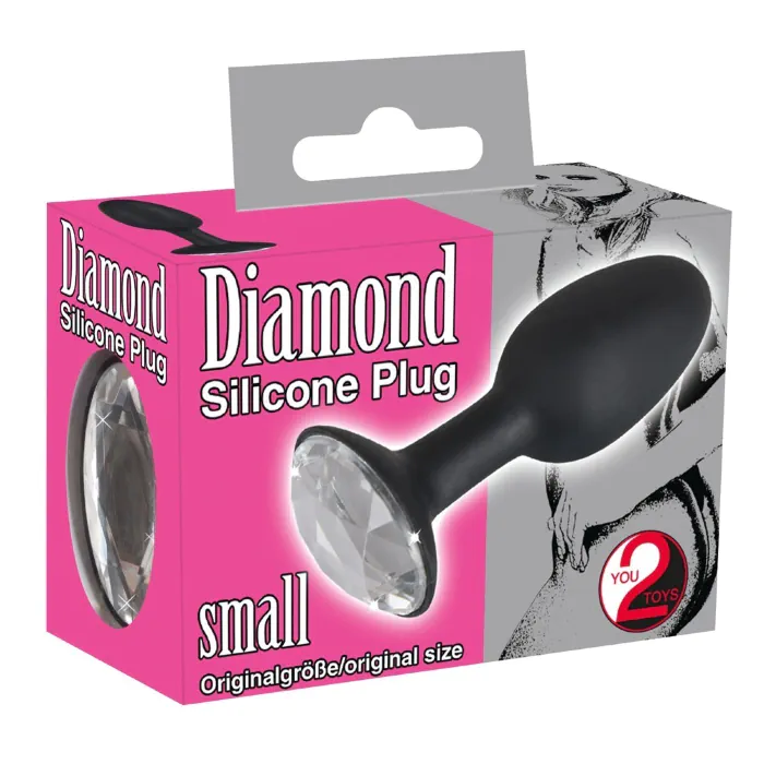 Анальна пробка Butt Plug Diamond — фото 2