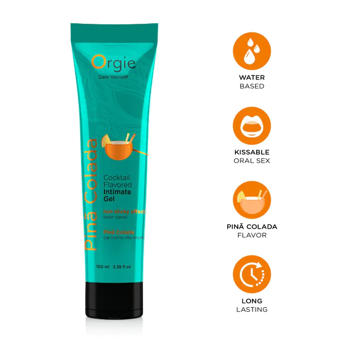 Лубрикант Orgie Lube Tube Pina Colada 100 мл — фото 4