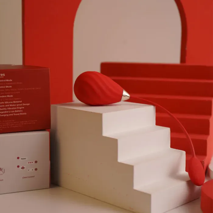 Смарт-віброяйце Magic Motion Sundae Red — фото 13