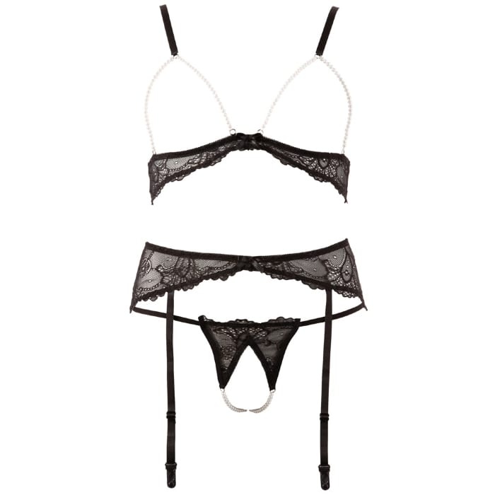 Комплект Abierta Fina Perlen Black Set — фото 18