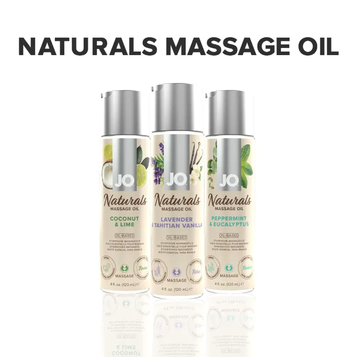 Масажне масло  JO Naturals Lavender & Vanilla 120 мл — фото 9