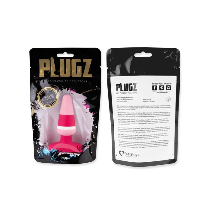 Анальна пробка FeelzToys Plugz Butt Plug Colors Nr. 2 — фото 3