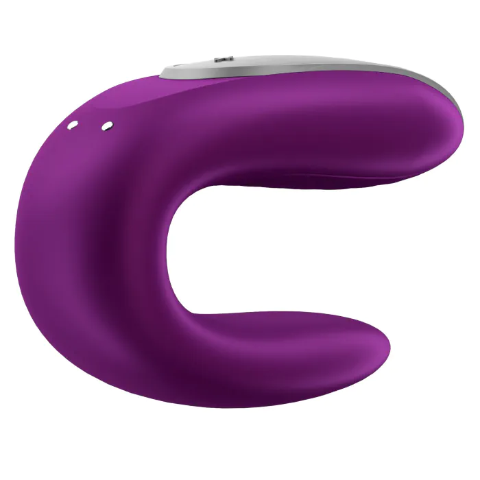 Смарт-вібратор для пар Satisfyer Double Fun Violet — фото 3