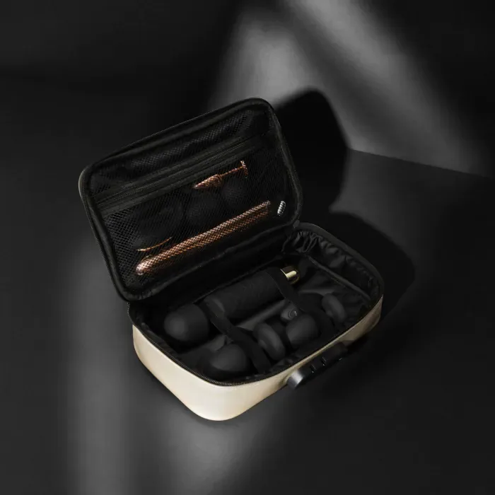 Кейс для іграшок Dorcel Discreet Box Luxury Gold — фото 12