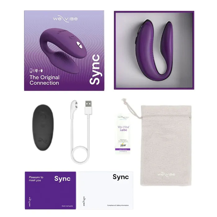 Вібратор We-Vibe Sync 2 Purple — фото 8