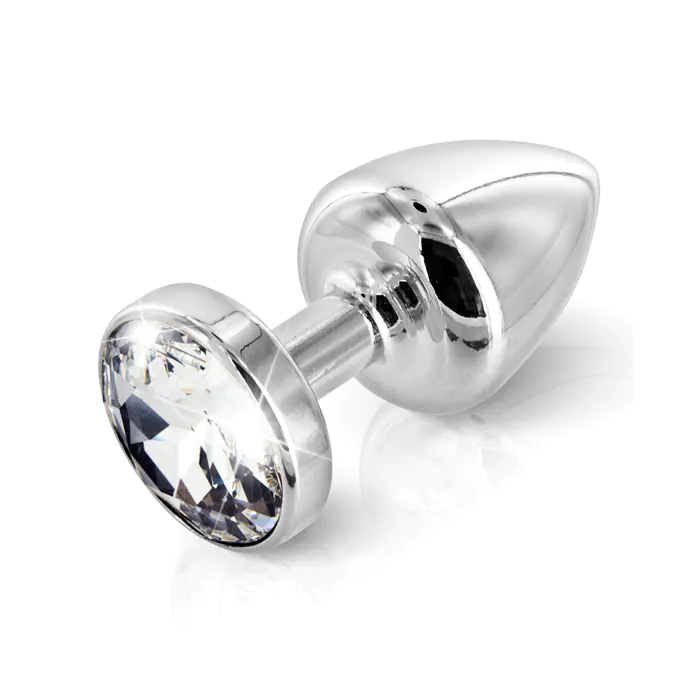 Анальна пробка Diolog Round Silver Plated 3 см