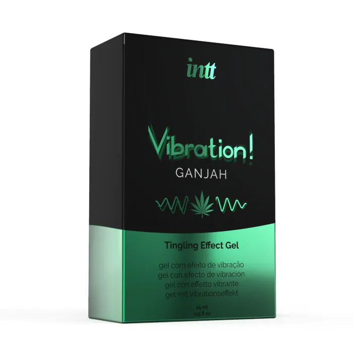 Рідкий вібратор Intt Vibration Ganjah 15 мл — фото 2