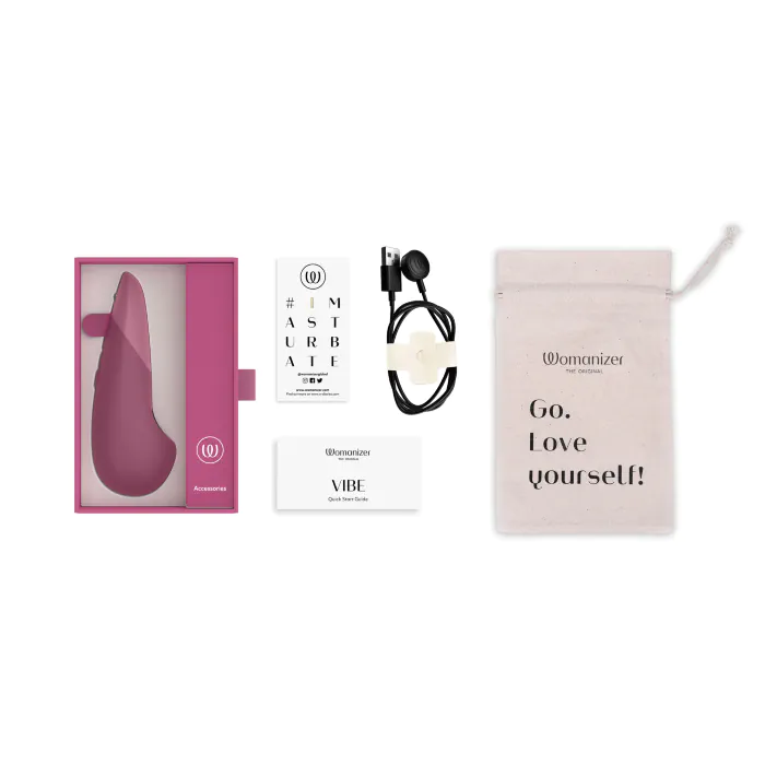 Вібратор Womanizer Vibe Dusky Pink​ — фото 12