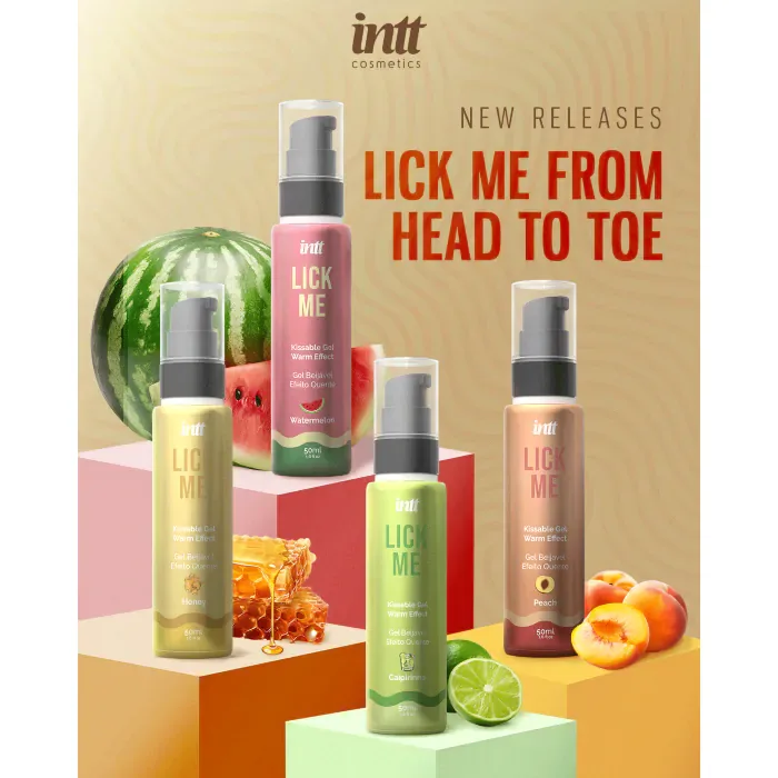 Лубрикант Intt Lick Me Kissable Gel Watermelon 50 мл — фото 5