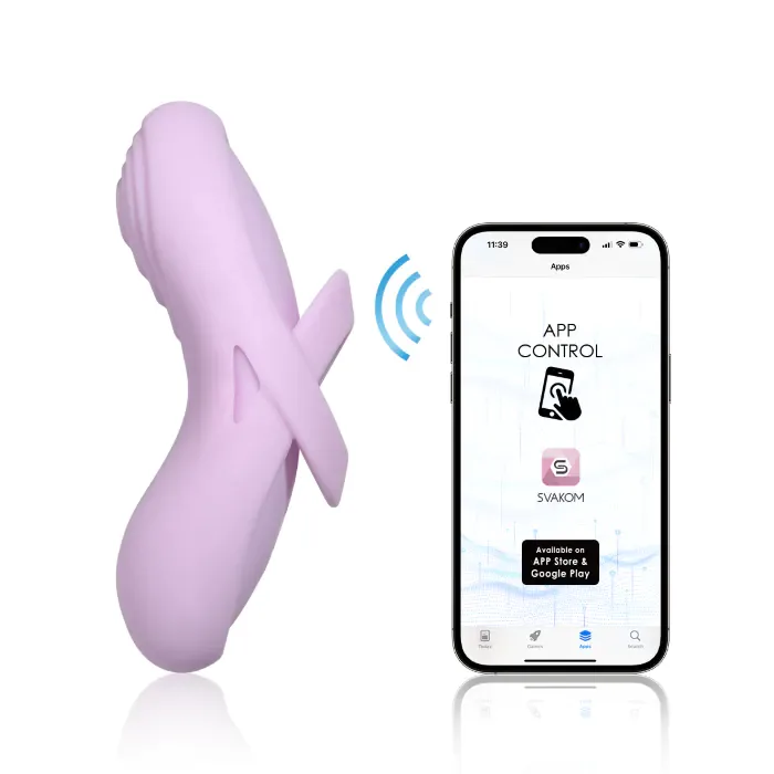 Вібратор на палець Svakom Echo 2 Pink Lilac