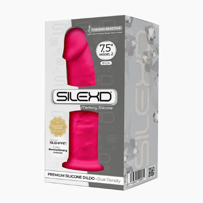 Фалоімітатор SilexD Model 2 Henry Pink 7'5" — фото 9