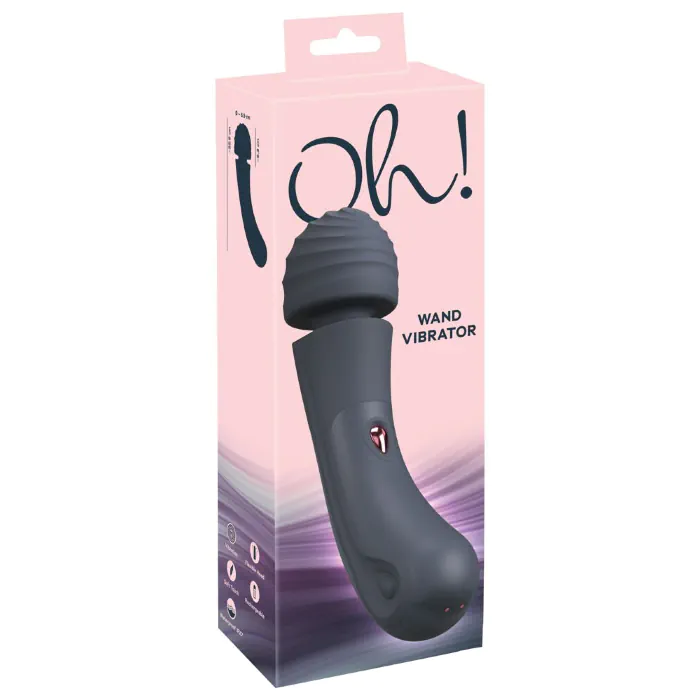Вібратор You2Toys Oh! Wand Black — фото 12