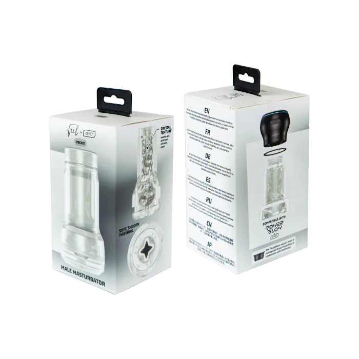 Мастурбатор Kiiroo Feel Pocket Crystal — фото 11