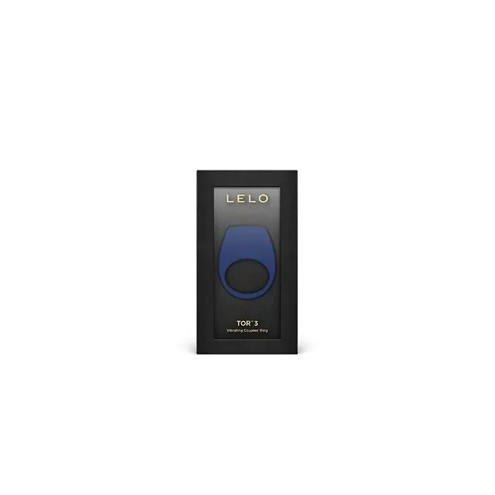 Смарткільце з вібрацією Lelo Tor 3  Base Blue — фото 5