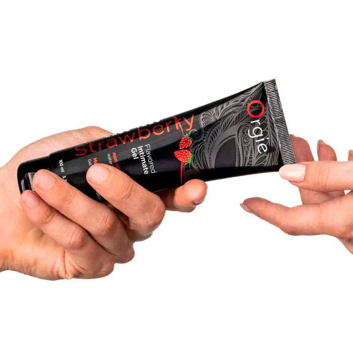 Лубрикант Orgie Lube Tube Strawberry 100 мл — фото 2