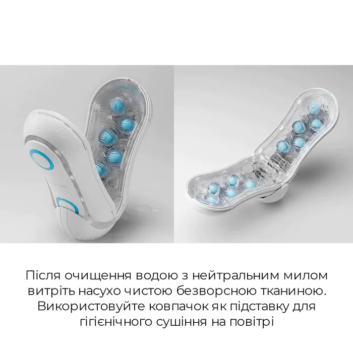 Мастурбатор Tenga Flip Orb Blue Rush — фото 7