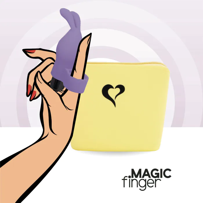 Вібратор на палець FeelzToys Magic Finger Vibrator Purple — фото 4