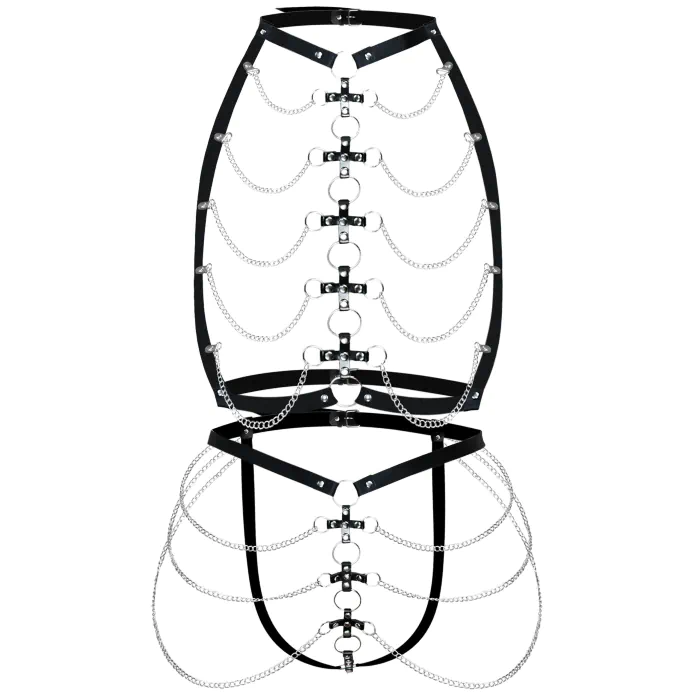 Портупея Art of Sex Cross Black