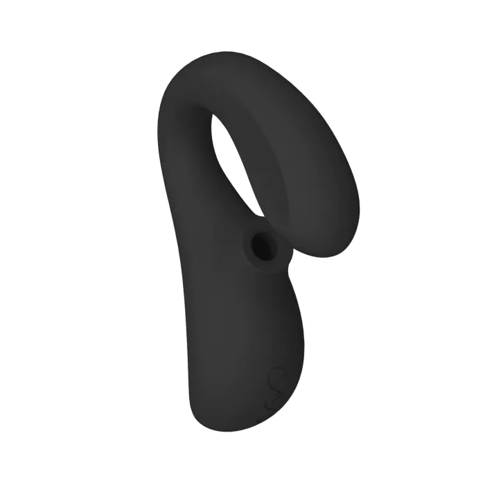 Кліторально-вагінальний звуковий стимулятор Lelo Enigma Black — фото 5