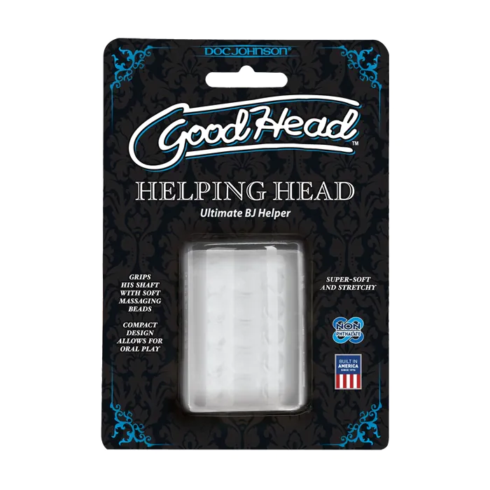 Мастурбатор Doc Johnson GoodHead - Helping Head ULTRASKYN — фото 2