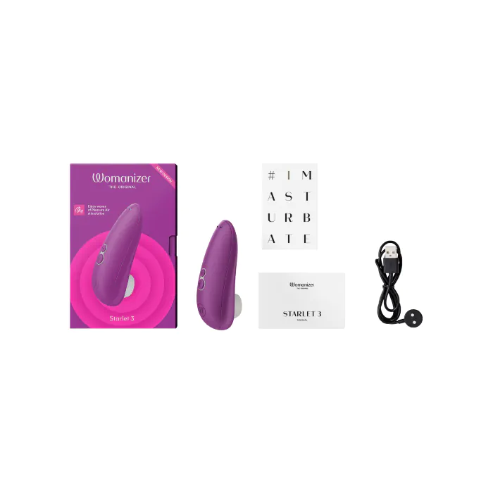 Вакуумний стимулятор Womanizer Starlet 3 Violet — фото 7