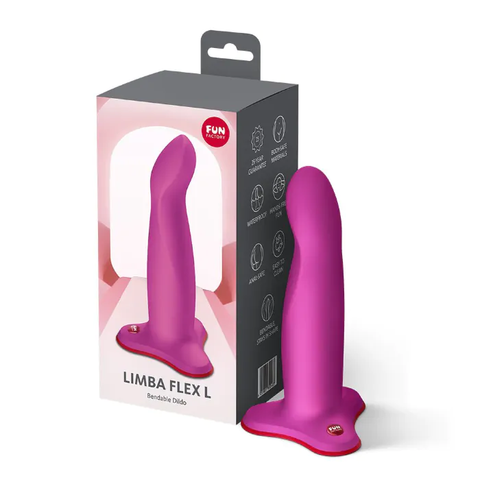 Фалоімітатор Fun Factory Limba Flex L Magenta — фото 4