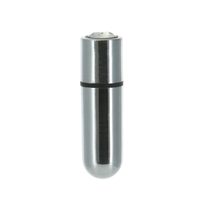 Віброкуля PowerBullet First-Class Bullet with Key Chain Pouch Silver