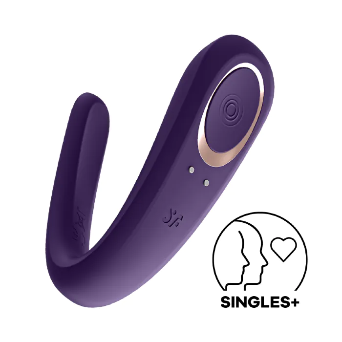 Парний вібратор Satisfyer Double Classic Violet