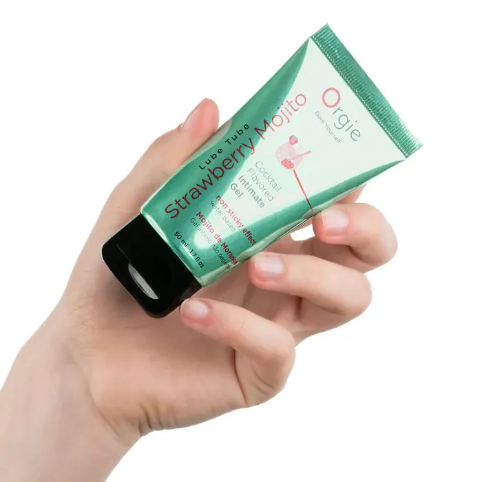 Лубрикант Orgie Lube Tube Strawberry Mojito 50 мл — фото 3