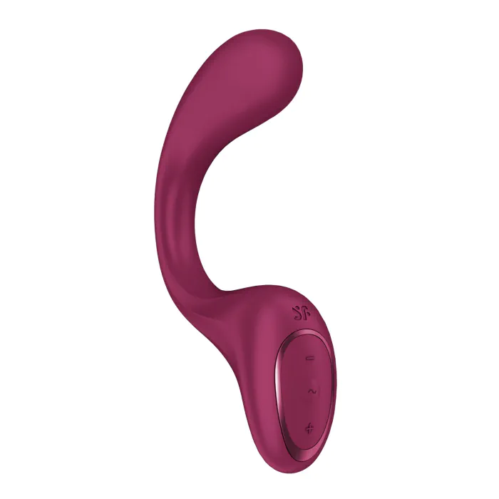 Вагінально-кліторальний вібратор Satisfyer G for Goddess 2 Wine Red — фото 2