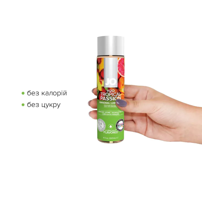 Змазка на водній основі JO H2O Tropical Passion 120 мл — фото 3