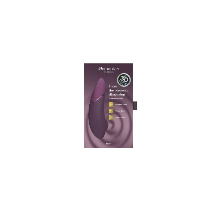 Вакуумний кліторальний стимулятор Womanizer Next Dark Purple — фото 19