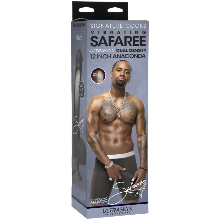 Фалоімітатор з вібрацією Doc Johnson Safaree Samuels — фото 5