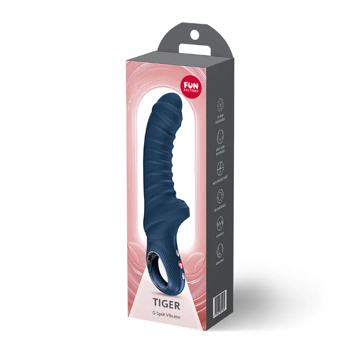 Вібратор Fun Factory Tiger Nightblue — фото 5
