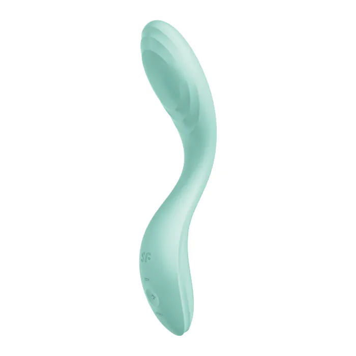 Вібратор із перлинною стимуляцією точки G Satisfyer Rrrolling Pleasure Mint — фото 2