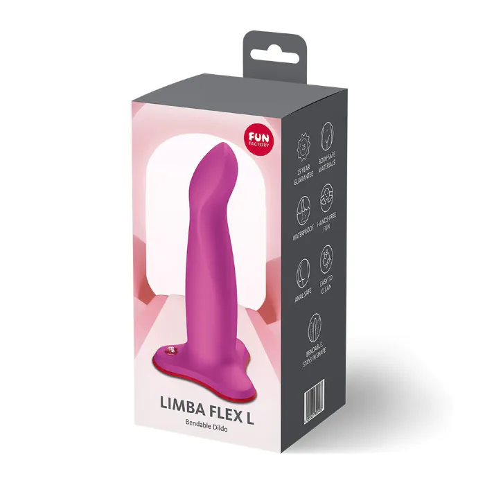 Фалоімітатор Fun Factory Limba Flex L Magenta — фото 5