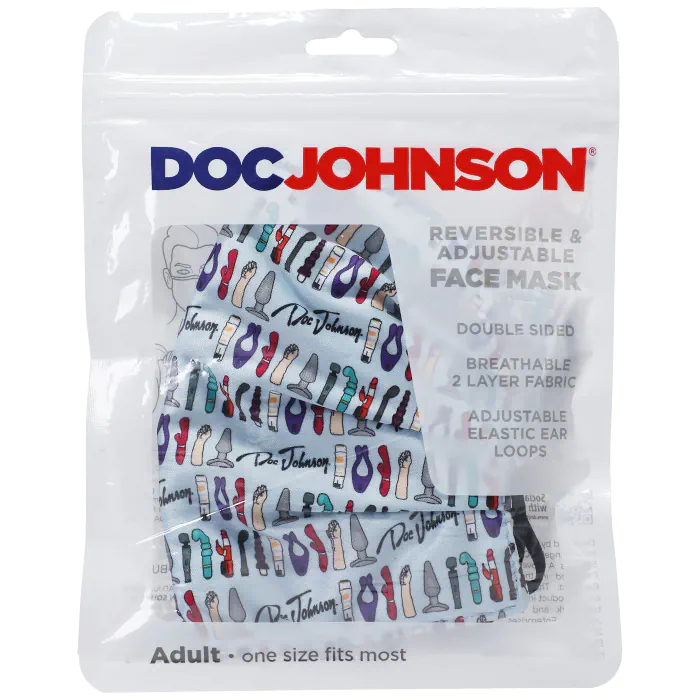 Гігєнічна маска Doc Johnson DJ Reversible and Adjustable — фото 4