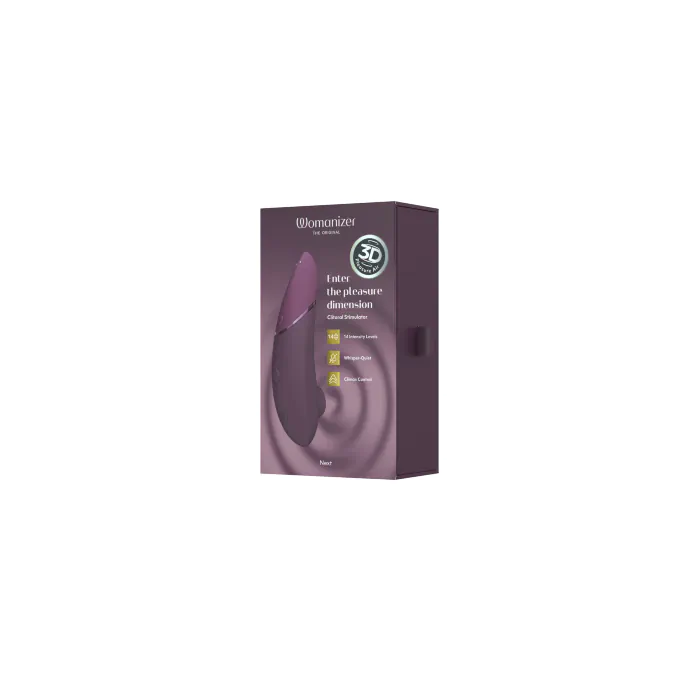 Вакуумний кліторальний стимулятор Womanizer Next Dark Purple — фото 21