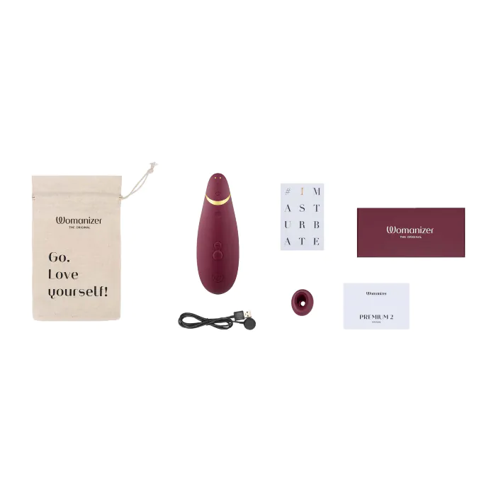Стимулятор Womanizer Premium 2 Bordeaux — фото 9
