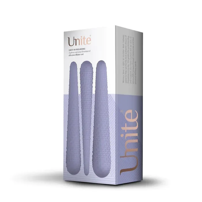 Система відновлення при вагінізмі Unite Silicone Dilators Set — фото 10
