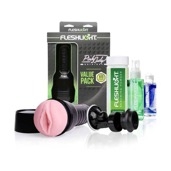 Набір мастурбатор Fleshlight Pink Lady Original Value Pack