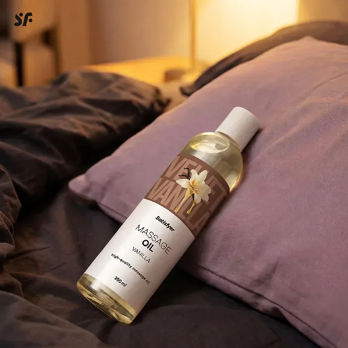 Масажна олія Satisfyer Massage Oil Vanilla 250 мл — фото 10