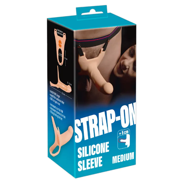 Страпон Silicone Strap-on Medium — фото 2