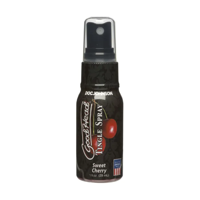 Спрей для мінету із стимулюючим ефектом Doc Johnson GoodHead Tingle Spray Вишня