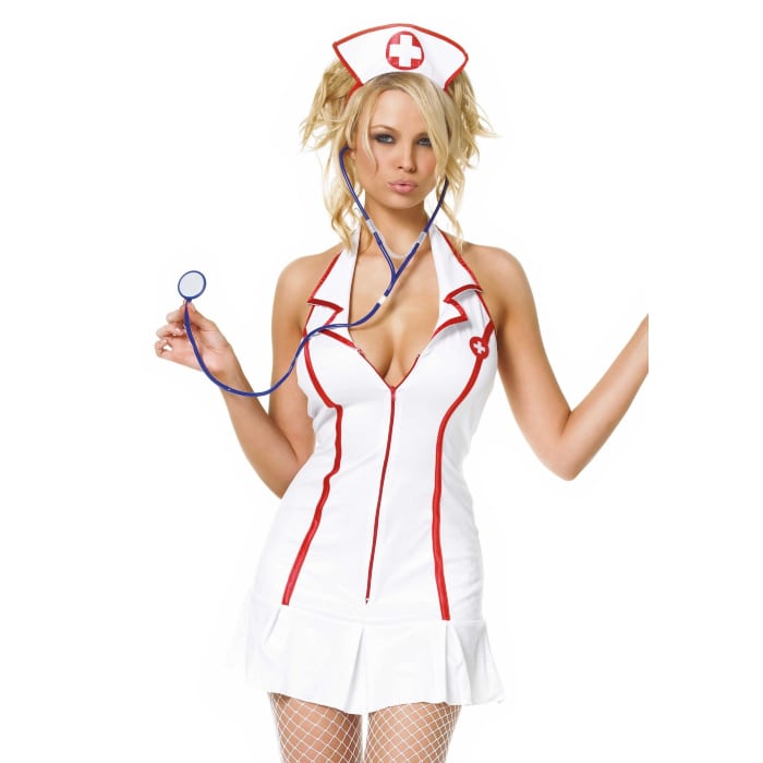 Еротичний костюм медсестри Leg Avenue Head Nurse — фото 14