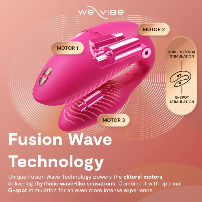 Парний смартвібратор We-Vibe Chorus Pro Electric Pink — фото 32