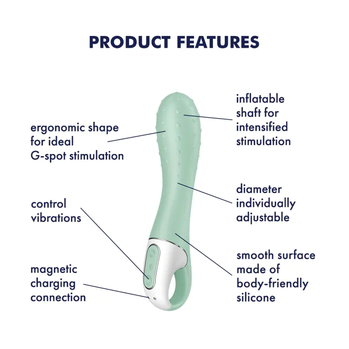 Вібратор Satisfyer Air Pump Vibrator 3 — фото 3