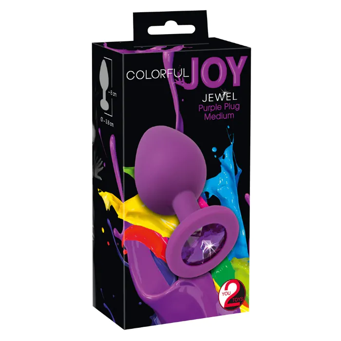 Анальний корок Colorful Joy — фото 2