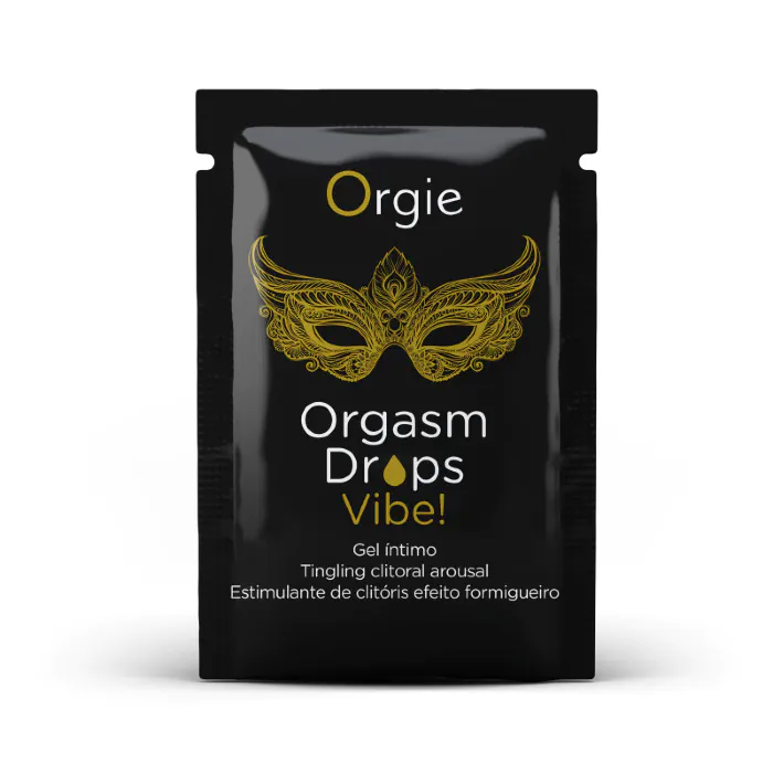 Пробник крапель для клітора Orgie Orgasm Drops Vibe!  1 мл