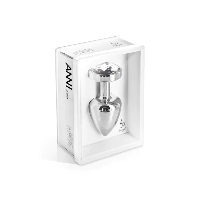 Анальна пробка Diogol Anni Butt Plug Round Stainless Steel 25мм